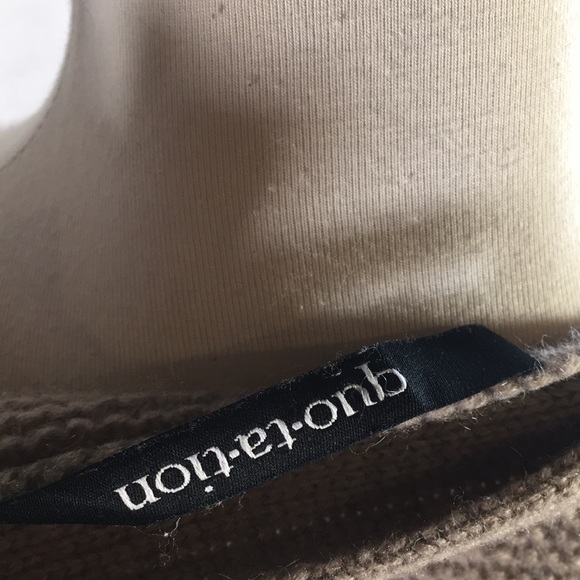 Macy's Quo-ta-tion Cashmere Honeycomb Pullover Sweater - Picture 7 of 8
